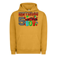 Pigment Peanut Butter birthday boy 5 Urban Hoodie - BundleAndBundleShop