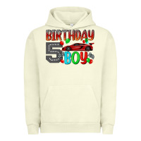 Pigment Pistachio birthday boy 5 Urban Hoodie - BundleAndBundleShop