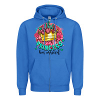 True Royal the princesshas arrived Zipper Hoodie - AdoDesignShop