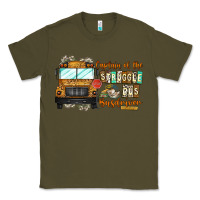 Army Green Captain Of Struggle Bus Busdrive Classic Tee - CowhideDigitalArt