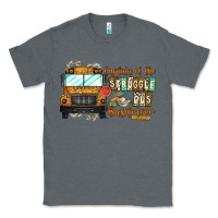 Charcoal Heather Captain Of Struggle Bus Busdrive Classic Tee - CowhideDigitalArt