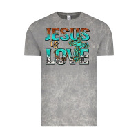 Cloud Rock jesus is love Vintage Tee - texasbilliewilder