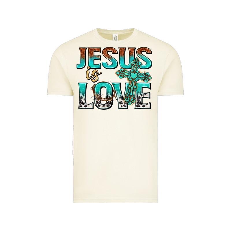 Jesus Is Love Vintage Tee by texasbilliewilder | Teevron