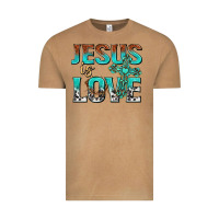 Vintage Camel jesus is love Vintage Tee - texasbilliewilder
