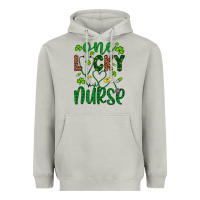 Moon Dust Leopard Glitter One Lucky Nurse Heavyweight Hoodie - Artiststas