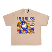 Burro i m here for snacks and freedom Urban Heavy Tee - texasbilliewilder
