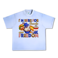 Grape Ice i m here for snacks and freedom Urban Heavy Tee - texasbilliewilder