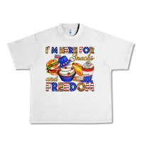 Lunar Rock i m here for snacks and freedom Urban Heavy Tee - texasbilliewilder