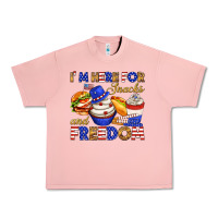 Salmon i m here for snacks and freedom Urban Heavy Tee - texasbilliewilder