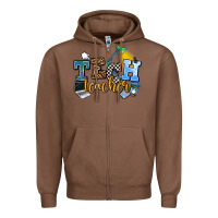 Chestnut tech teacher Zipper Hoodie - AdoDesignShop