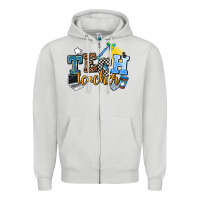 Dove Grey tech teacher Zipper Hoodie - AdoDesignShop