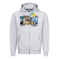 Heather Grey tech teacher Zipper Hoodie - AdoDesignShop