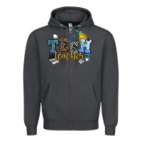 Smoke tech teacher Zipper Hoodie - AdoDesignShop