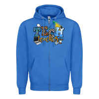 True Royal tech teacher Zipper Hoodie - AdoDesignShop