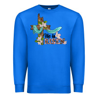 True Royal he is risen cross Premium Sweatshirt - BarkalooDesign