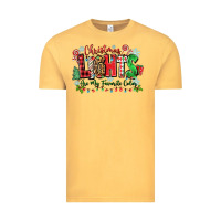 Vintage Mustard christmas lights are my favorite color Vintage Tee - Zillion Design Studio