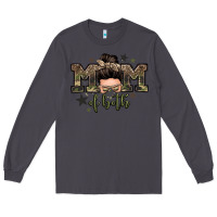 Smoke mom of both boys messy bun Long Sleeve Tee - Zillion Design Studio