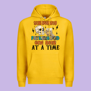 Surviving Fatherhood One Beer At A Time Premium Hoodie Designed By Maliassmallbusiness