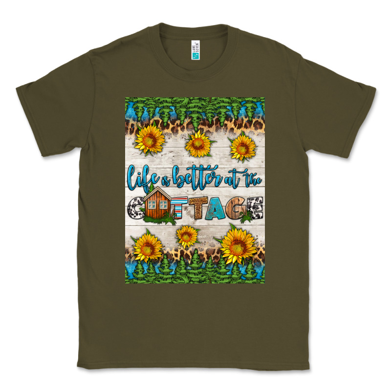 Life Is Better At The Cottage Air Freshener Classic Tee by HRA Design Shop | Teevron