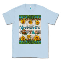 Dusty Blue life is better at the cottage air freshener Classic Tee - HRA Design Shop