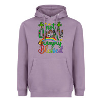 Lavender Western St. Patrick's Day Cross Not Lucky Simply Blessed Heavyweight Hoodie - Artiststas