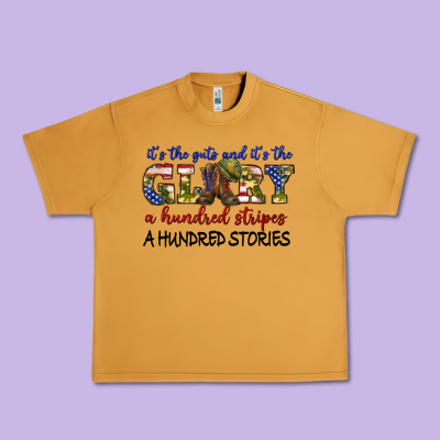 Urban Heavy Tee its the guts and its the glory a hundred stripes