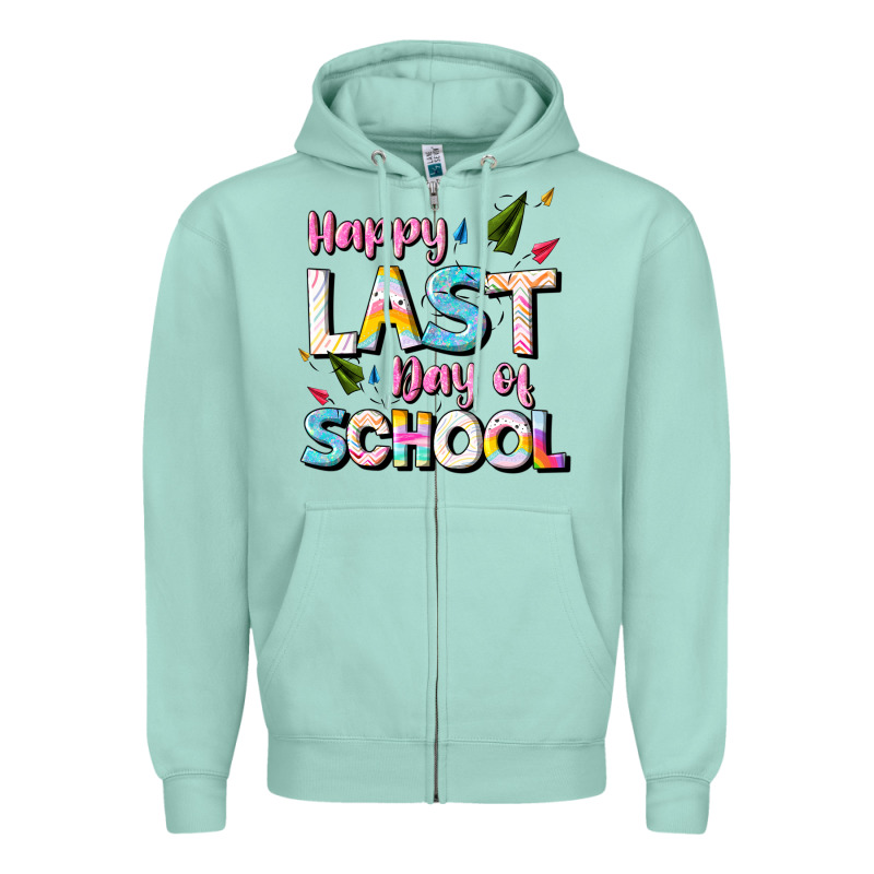 Happy Last Day Of School Zipper Hoodie by JahusDesignShop | Teevron
