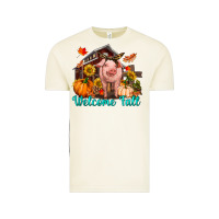 Vintage Arctic Welcome fall pig Vintage Tee - RanaPortraitStore