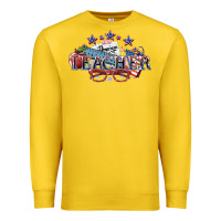 Lemon american teacher Premium Sweatshirt - NancyCooperArtShop