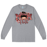 Mom Of Both Messy Bun Long Sleeve Tee | Teevron
