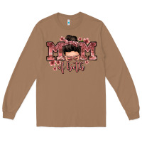 Toasted Coconut mom of both messy bun Long Sleeve Tee - Zillion Design Studio