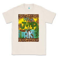 Natural let's go jump in the lake air freshener Classic Tee - HRA Design Shop