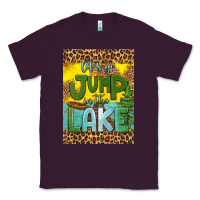 Plum let's go jump in the lake air freshener Classic Tee - HRA Design Shop