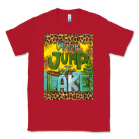 Red let's go jump in the lake air freshener Classic Tee - HRA Design Shop