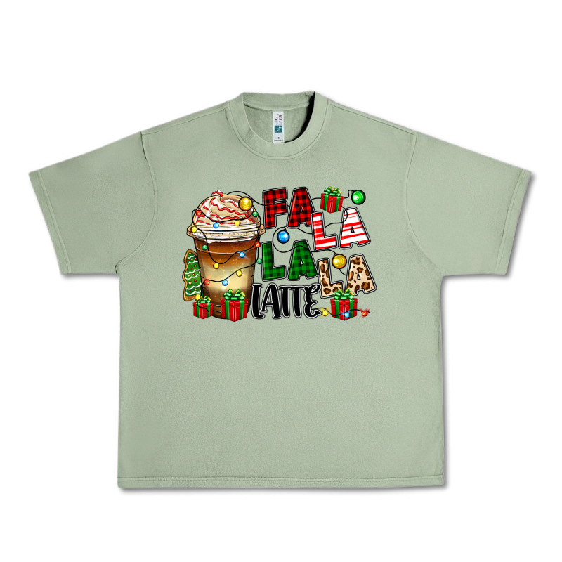 Fa La La La Latte Urban Heavy Tee by Zillion Design Studio | Teevron