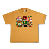 Peanut Butter fa la la la latte Urban Heavy Tee - Zillion Design Studio