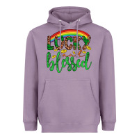 Lavender Western St. Patrick's Rainbow Lucky And Blessed Heavyweight Hoodie - Artiststas