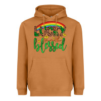 Meerkat Western St. Patrick's Rainbow Lucky And Blessed Heavyweight Hoodie - Artiststas