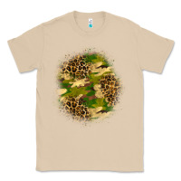 Mushroom camouflage and leopard patch Classic Tee - BundleAndBundleShop