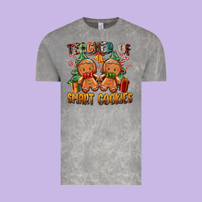Teacher Of Smart Cookies Vintage Tee Designed By Zillion Design Studio