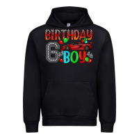Black birthday boy 6 Urban Hoodie - BundleAndBundleShop