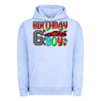 Pigment Grape Ice birthday boy 6 Urban Hoodie - BundleAndBundleShop