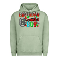 Pigment Oil Green birthday boy 6 Urban Hoodie - BundleAndBundleShop