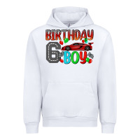 White birthday boy 6 Urban Hoodie - BundleAndBundleShop