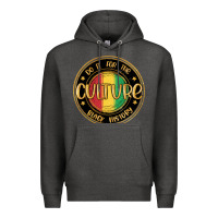 Charcoal Heather do it for the culture black history Premium Hoodie - MaliasSmallBusiness