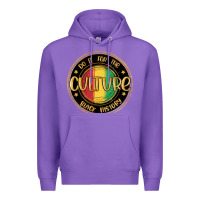 Purple do it for the culture black history Premium Hoodie - MaliasSmallBusiness