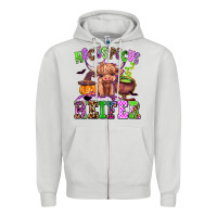 Dove Grey hocus pocus heifer Zipper Hoodie - AdoDesignShop