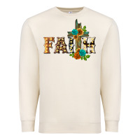 Sandshell faith with cross Premium Sweatshirt - BarkalooDesign