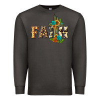 Smoke faith with cross Premium Sweatshirt - BarkalooDesign