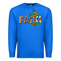 True Royal faith with cross Premium Sweatshirt - BarkalooDesign